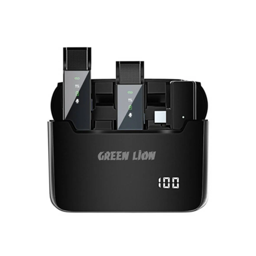 میکروفن یقه ای بی سیم گرین لاین مدل Type-C 2 in 1